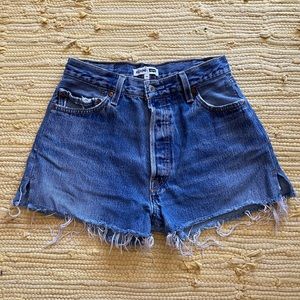 re/done levi’s shorts